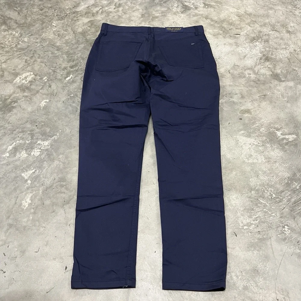 Polo Ralph Lauren Men's Golf Tailored-Fit Cotton Stretch Chino 32x30 Blue Navy